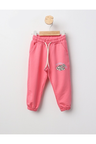 MiniKids ENJOY THE VIBES sweatpants pink 86 (12-18 months)