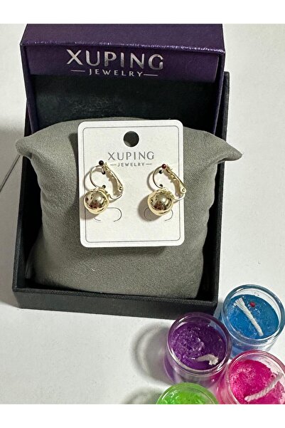 XUPING JEWELRY Clip-On Ball Earrings