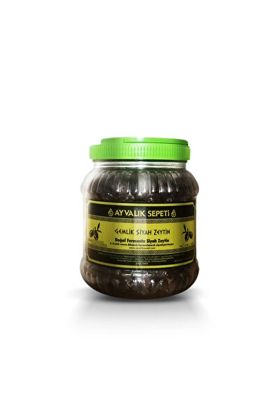 AYVALIK SEPETİ Gemlik Siyah Zeytin (1 kg)