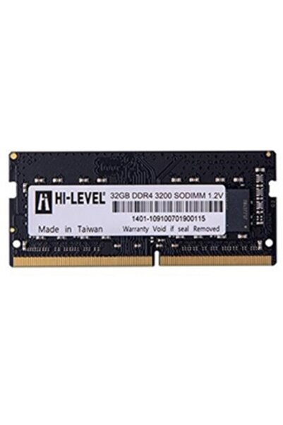 Hi-Level Hlv-Sopc25600D4/32G 32Gb (One Piece) Ddr4 3200Mhz Notebook Memory
