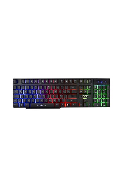 Inca Ikg-448 Q USB Mechanical Feel Keyboard&Mouse, Black