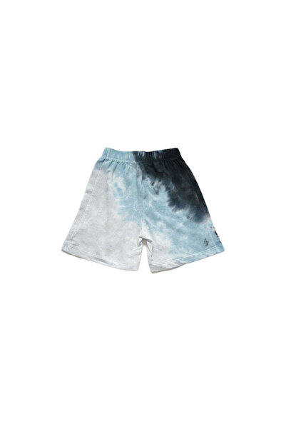 PETIT-ATELlER PETIT ATELIER Racer Shorts Satellite Kids Tie Dye Bamboo Modal ...