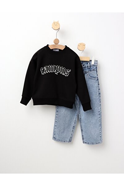 MiniKids Campus 2-piece set black 104 (3-4 years)