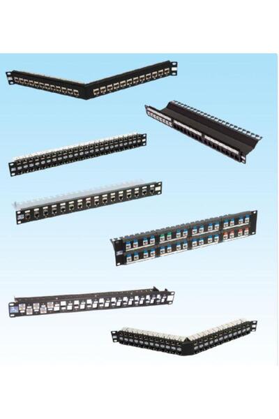 HCS P00-02450-1U 24 Port Cat6 Utp Blank Patch Panel