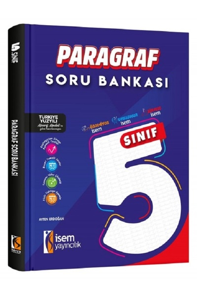 Efsane Yayınları 5.Sınıf İsem Yayınları Paragraf Soru Bankası / Maarif Modeli...