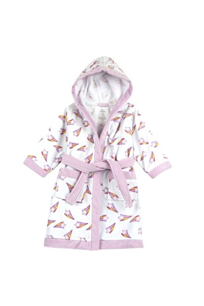 Chicco Halat de baie copii cu gluga din bumbac moale si absorbant