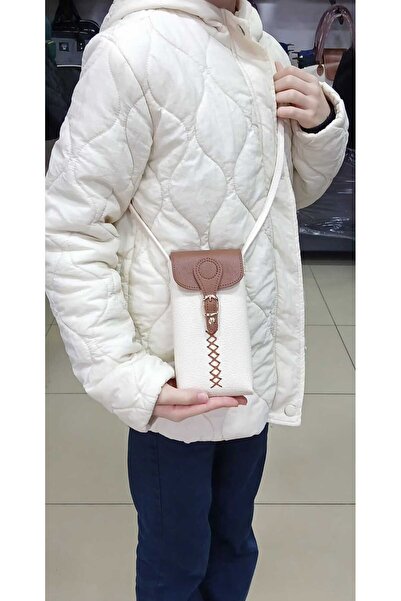 DADU Geantă pentru telefon cu cusături Saraç, Geantă casual, Geantă mică (Lăț...