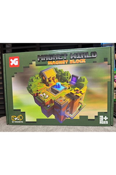 MINECRAFT BOX 200 PIECES MAGNETIC BUILDING CUBES BEST QUALITY