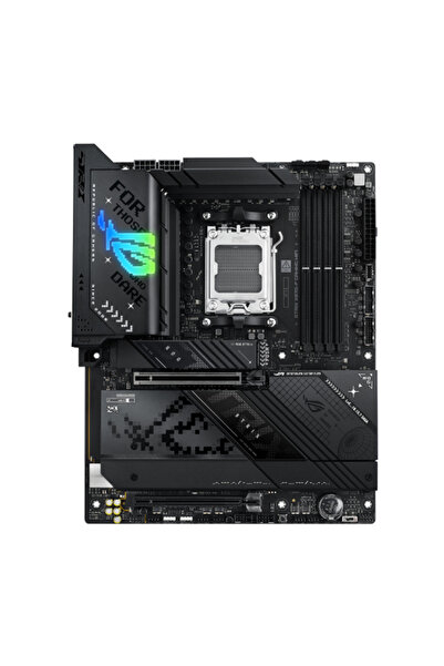 ASUS لوحة أم ROG STRIX X870-F GAMING WIFI لمعالجات AMD X870 مع ذاكرة DDR5 ومن...