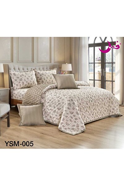 Moon Double Comforter Set (6 pieces) - Double Duvet (Floral Pattern)