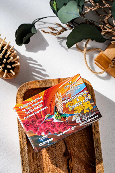 ZENISOF Wormwood & Castor Solid Shampoo