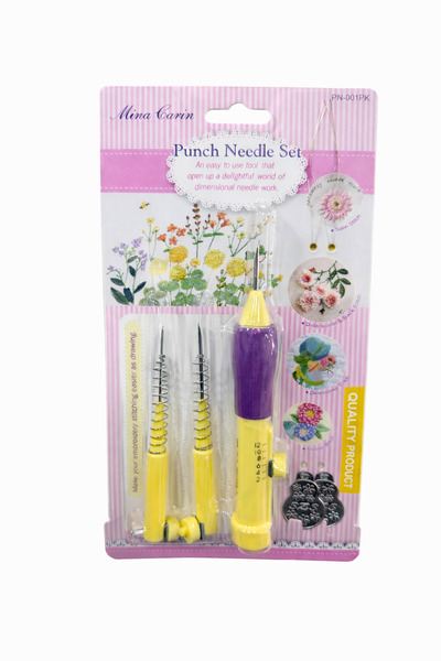 oskatekstil Punch Needle Seti Punch İğne Nakış Aparatı Punch Nakış Başlangıç ...