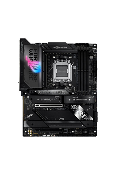 ASUS لوحة أم ROG STRIX X870E-E GAMING WIFI لمعالجات AMD X870E مع ذاكرة DDR5 و...