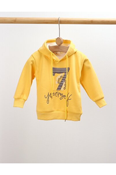 MiniKids Κίτρινο φούτερ, μικρό κορίτσι, Εσύ ίδια.