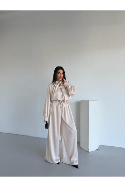 NEW STATION Remoda Double Satin Set