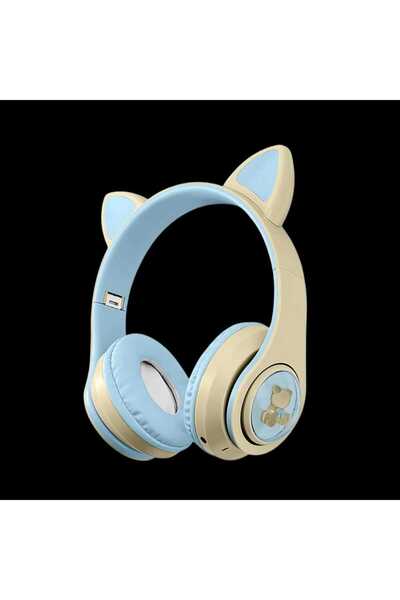 Cat ear سماعات الرأس اللاسلكية KT-M22 المصممة على شكل "أذن القطة" (Cat Ear).