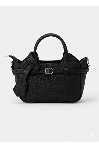 JASECO Toka Detaylı Kemerli Kadın El Ve Omuz Çantası Mini Tote Bag