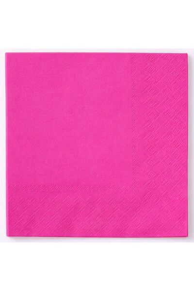 OEM 2-Ply Table Napkins Fuchsia 33x33cm - 20pcs