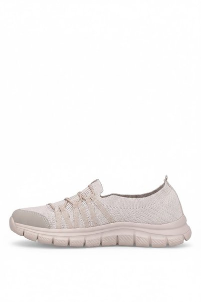 KİNG PAOLO K5223 Sinerji Women's Memory Foam Walking Shoes Beige