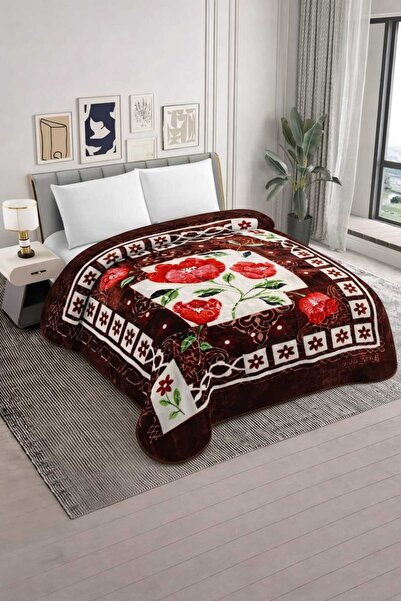 Best Dream Extra large luxury double Blanket/wrap with a Floral Print - 240*2...