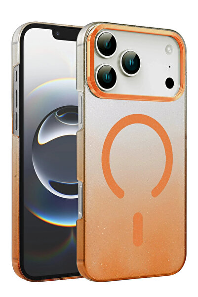 NewFace Drnds iPhone 17 Pro Max Glossy Magsafe Cover (195310) - Orange