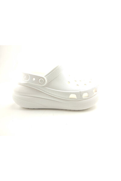 Crocs Terlik Crush Clog Platform 207521 BEYAZ