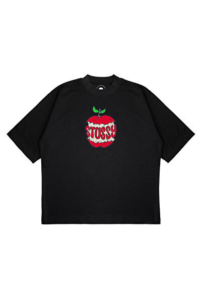 PURE EFFECT Μπλουζάκι Unisex Oversize STUSSY ELMA LOGO με στάμπα, σε φαρδιά γ...