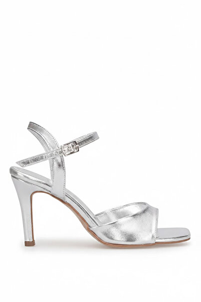 Ayakkabı Fuarı Elit Pm100 K2001C Women's Classic Heeled Shoes Silver