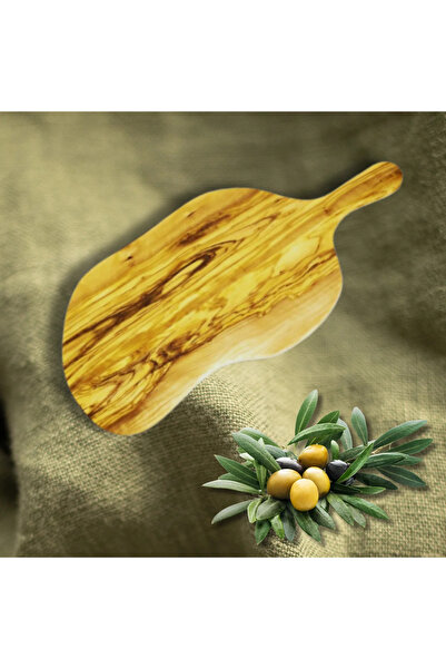 GÜREN لوح تيتان للقطع والعروض التقديمية - خشب الزيتون