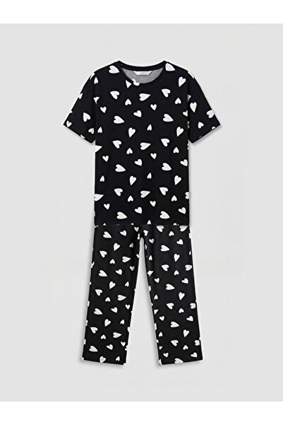 LC Waikiki Selections I Heart Embroidered Women's Pajama Set from Freezen Store