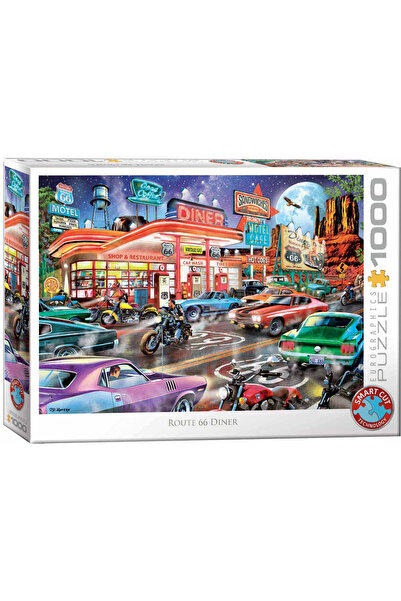 Eurographics Puzzle 1000 piese Route 66 Diner