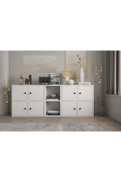 nettrends.net the new trend of shopping Minimalist Tasarım Beyaz Konsol – Çok...