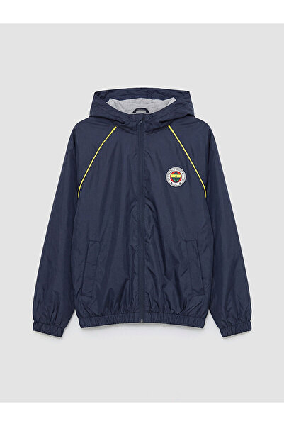 LC Waikiki Αδιάβροχο με κουκούλα για αγόρια με άδεια χρήσης Özmarka New Season