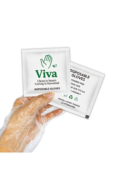 VİVA Disposable Gloves – 400 Pieces (200 Pairs) Individually Packed