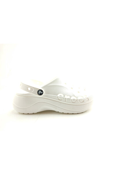 Crocs Terlik Baya Clog Platform 208186 BEYAZ