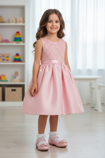 Ayakkabı Fuarı Elit HY-B-506-26Y Balerina roz pentru fetițe