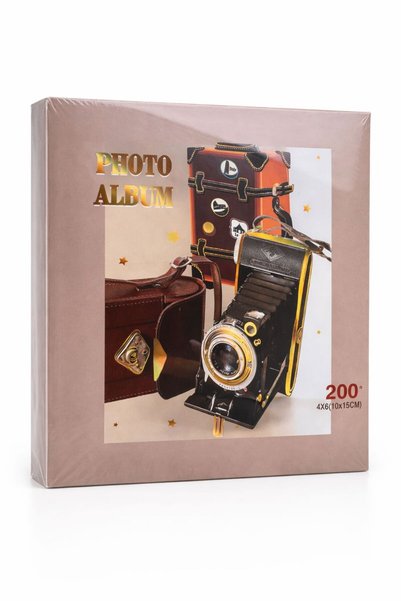 OEM Album Foto Elegant, 200 Poze 10x15 cm, Coperta Premium, Cadou Perfect pentru Amintiri
