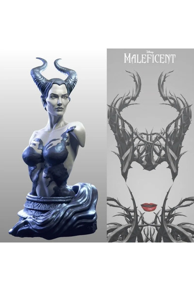 Generic Maleficent (Angelina Jolie) Bust