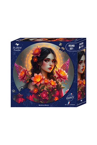 Bluebird Puzzle Puzzle 501 piese Bluebird Round Mysterious Beauty