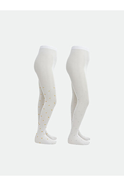 LC Waikiki Timeless Clothing & Timeless Choices Printed Girls' Thin Pantyhose...