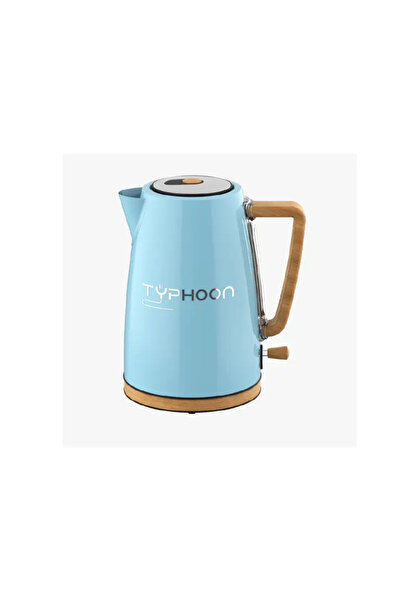 Typhoon Stainless Steel Kettle 1.7L 2200W Blue