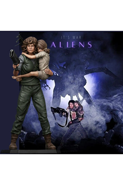 Generic إيلين ريبلي ونيوت - فيلم الفضائيين 1986 - الوضعية 2