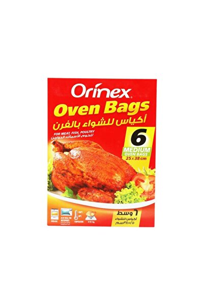 Orinex Oven Grilling Bags Medium 6 Bags