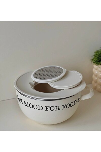 MİEN rendeli emaye kase