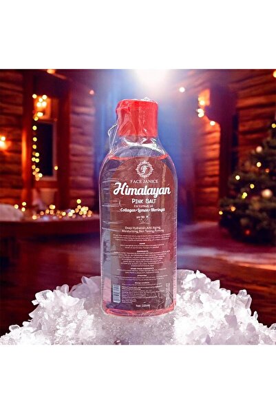 FACE JANICE زيت ملح الهيمالايا الوردي - زيت مرطب ومفتح للوجه والجسم، 100 مل