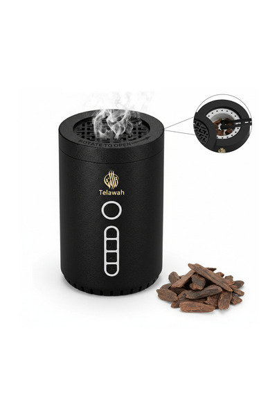 Telawah Smart 2 in 1 OUD Bakhoor Burner and Quran Speaker with Full Quran in ...