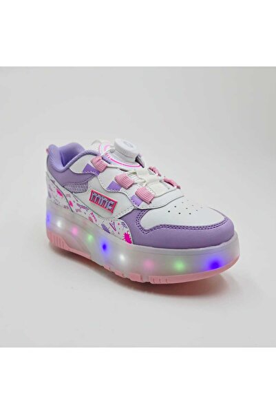 BEYAZ BEBE Skate Shoes Skate Lighted Sports Shoes Skateboard