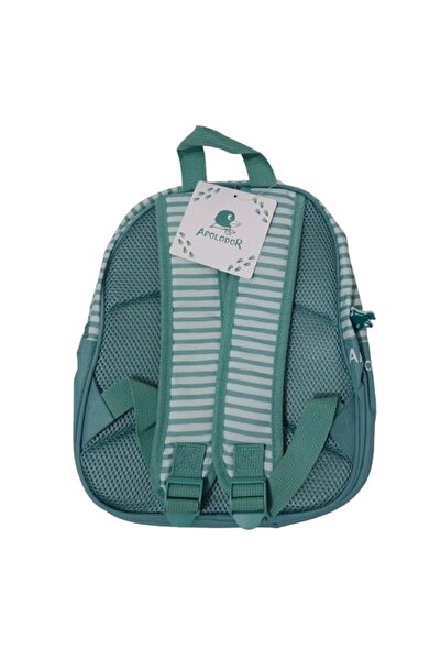 OEM Rucsac turcoaz de gradinita "Apolodor", model 3D, 32x25x10cm