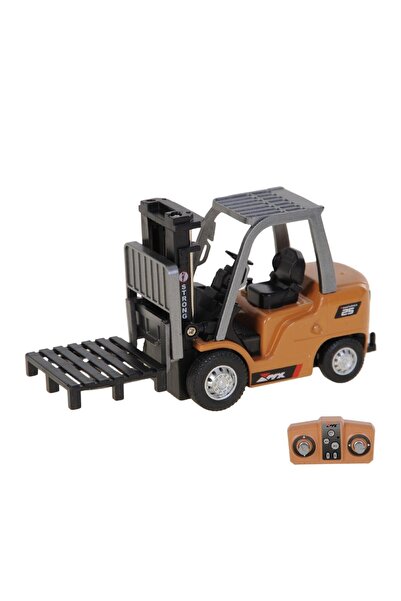 Kayra Uzaktan Kumandalı Alaşım Mini Forklift- Mini Mühendislik Aracı İş Makinesi