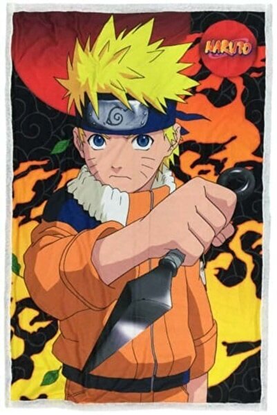Halantex Naruto Fleece Blanket 100 x 150 cm Official Blanket